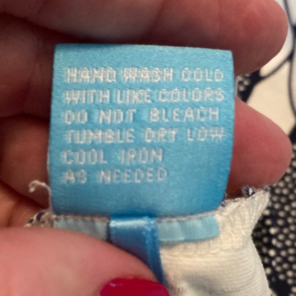 J. McLaughlin Navy and White Dress - Picture 4 of 9